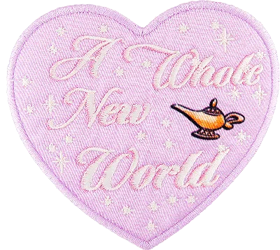 Stoney Clover Lane A Whole New World Heart Patch