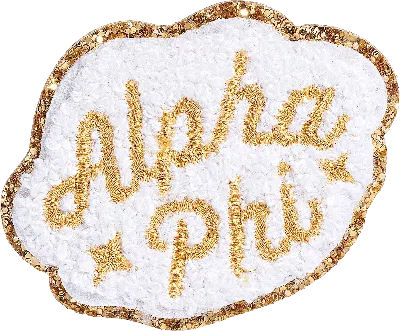 Stoney Clover Lane Alpha Phi Sticker Patch