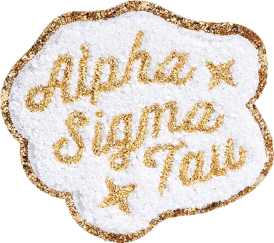 Stoney Clover Lane Alpha Sigma Tau Sticker Patch