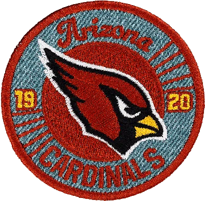 Stoney Clover Lane Arizona Cardinals Glitter Varsity Patch In Multi