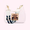 Stoney Clover Lane Auburn University Clear Curved Crossbody Bag