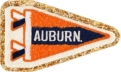 Stoney Clover Lane Auburn University Patch In Orange