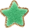 Stoney Clover Lane Avocado Glitter Varsity Star Patch