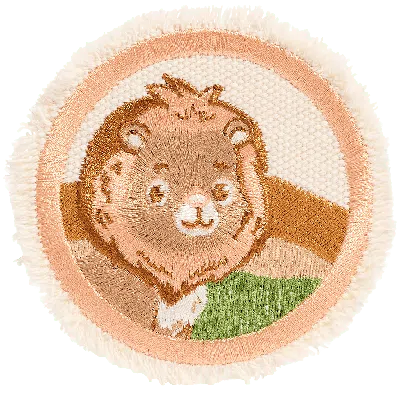 Stoney Clover Lane Baby Lion Patch