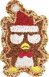 Stoney Clover Lane Badtz-maru Holiday Patch