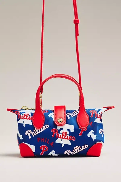 Stoney Clover Lane Baseball Pouchette Crossbody Bag In Red