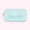 STONEY CLOVER LANE BEACH EMBROIDERED SMALL POUCH