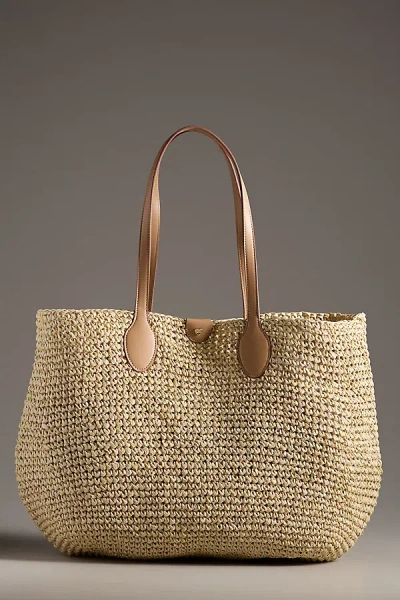 Stoney Clover Lane Beach Raffia Tote