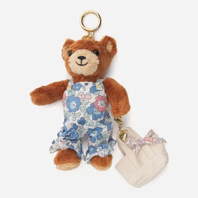 Stoney Clover Lane Bear Bag Charm Made With Liberty Fabric