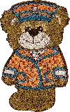 Stoney Clover Lane Bellhop Bear Patch