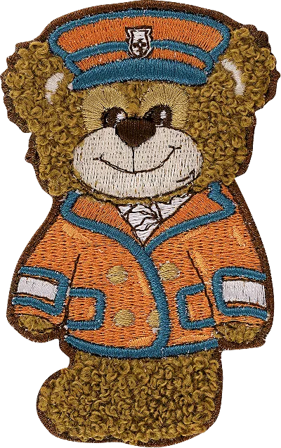 Stoney Clover Lane Bellhop Bear Patch
