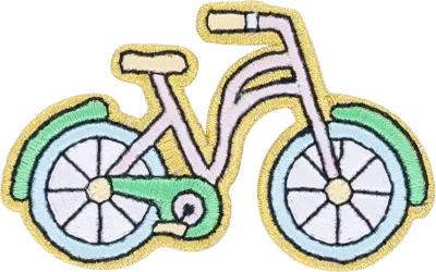 Stoney Clover Lane Bicycle Patch In Green