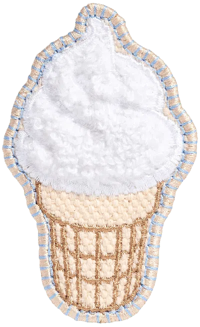 Stoney Clover Lane Blanc Ice Cream Patch