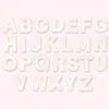 Stoney Clover Lane Blanc Rolled Embroidery Letter Patch