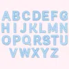 Stoney Clover Lane Blue Pearl Letter Patch