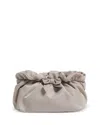 Stoney Clover Lane Bow Pouch In Gray