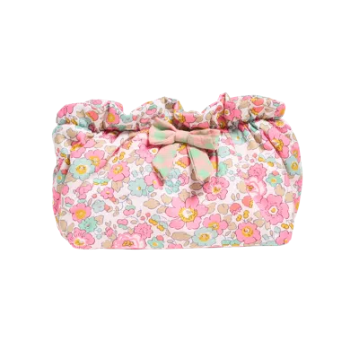 Stoney Clover Lane Bow Pouch Made With Liberty Fabric