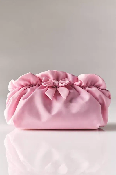Stoney Clover Lane Bow Pouch In Pink