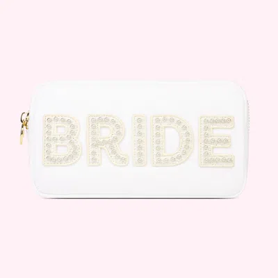 Stoney Clover Lane Bride Small Pouch In White