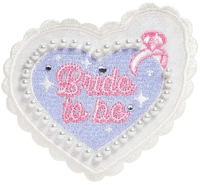 Stoney Clover Lane Bride To Be Heart Patch