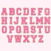 Stoney Clover Lane Bubblegum Glitter Varsity Letter Patch