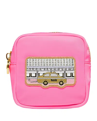 Stoney Clover Lane Bubblegum Mini Pouch With Bloomingdale's Nyc Patch - Exclusive In Pink