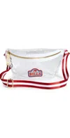 Stoney Clover Lane Buffalo Bills Clear Fanny Pack Red/white In Red/white