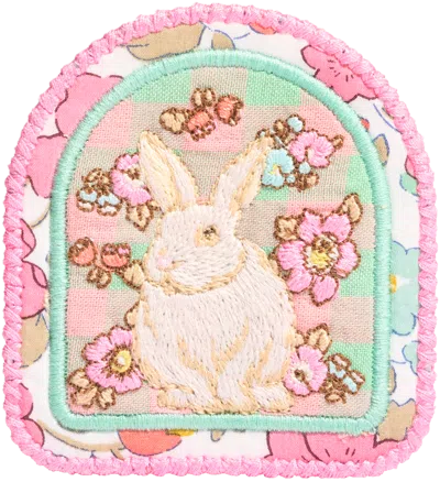 Stoney Clover Lane Bunny Patch Made With Liberty Fabric