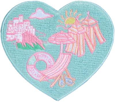 Stoney Clover Lane Cabana & Heart Patch