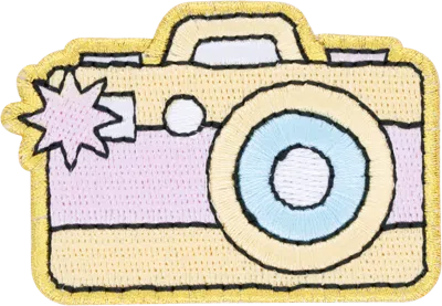 Stoney Clover Lane Camera Patch In Neutral