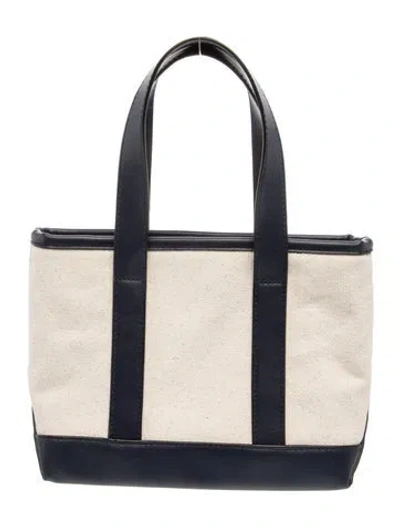 Pre-owned Stoney Clover Lane Canvas Top Handle Bag