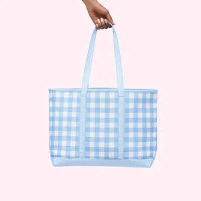 Stoney Clover Lane Canvas Tote In Blue