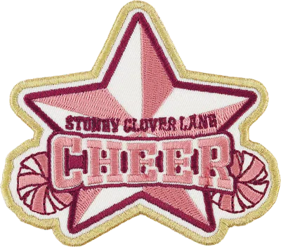 Stoney Clover Lane Cheer Patch In Pink