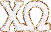 Stoney Clover Lane Chi Omega Sticker Patch