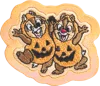 Stoney Clover Lane Chip 'n' Dale Halloween Patch