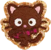 Stoney Clover Lane Chococat Glitter Varsity Patch