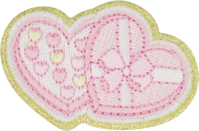 Stoney Clover Lane Chocolate Hearts Patch
