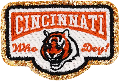 Stoney Clover Lane Cincinnati Bengals Patch In Red