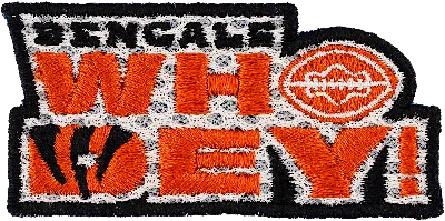 Stoney Clover Lane Cincinnati Bengals Patch In Red