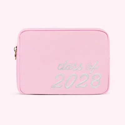 Stoney Clover Lane Class Of 2028 Large Pouch In Pink
