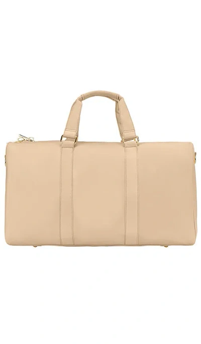 Stoney Clover Lane Classic Nylon Weekender Duffle In Sand