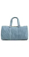Stoney Clover Lane Hand Embroidered Til Death Do Us Part Classic Duffle In Denim