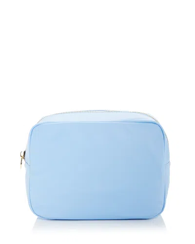 Stoney Clover Lane Classic Large Nylon Pouch In Blue