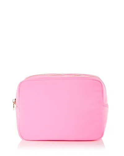 Stoney Clover Lane Classic Large Nylon Pouch In Pink