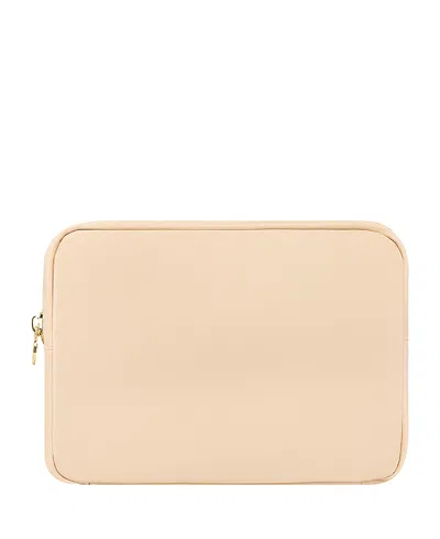 Stoney Clover Lane Classic Large Nylon Pouch In Sand