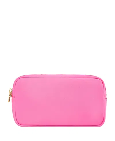Stoney Clover Lane Classic Small Nylon Pouch In Pink