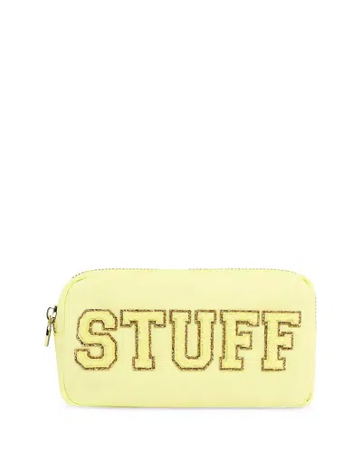 Stoney Clover Lane Classic Small Pouch In Banana Stuff In Yellow