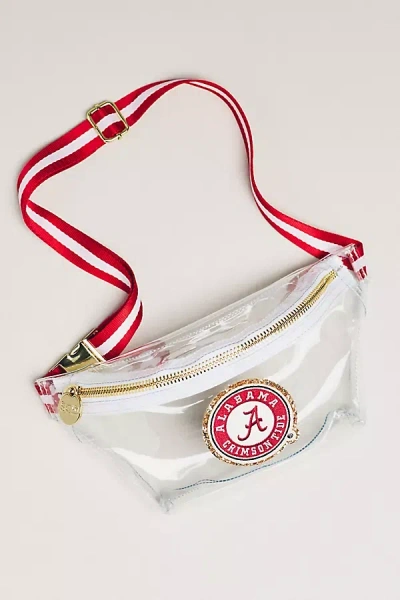 Stoney Clover Lane Clear College Football Belt Bag In Transparent