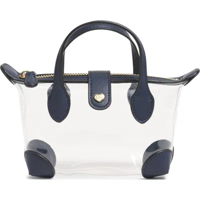 Stoney Clover Lane Clear Crossbody Bag In Black