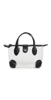 Stoney Clover Lane Clear Micro Pouchette Noir In Noir